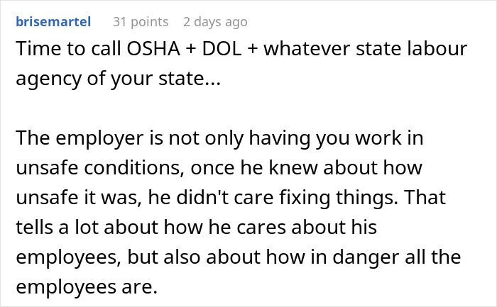 Boss Tries To Brush Off Death On The Job, Workers Retaliate
