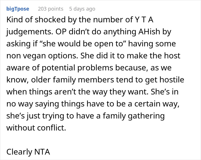 Guy Calls Out Vegan Sister For “Forcing An Entire Family To Adopt Her Choices”, Internet Is Split Guy Calls Out Vegan Sister For “Forcing An Entire Family To Adopt Her Choices”, Internet Is Split
