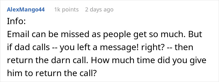 “AITA For Telling My Son That He's Not Coming On Vacation Because He Didn't Check His Emails?” “AITA For Telling My Son That He's Not Coming On Vacation Because He Didn't Check His Emails?”