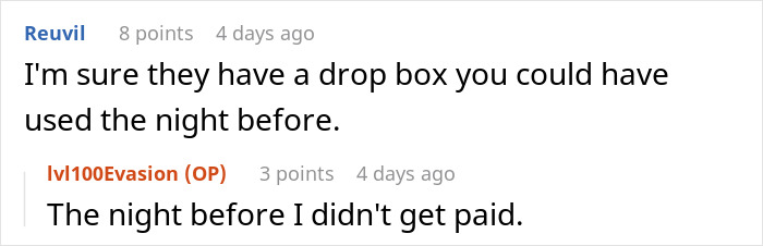 "Got An Eviction Letter For Being 15 Minutes Late Paying My Rent"