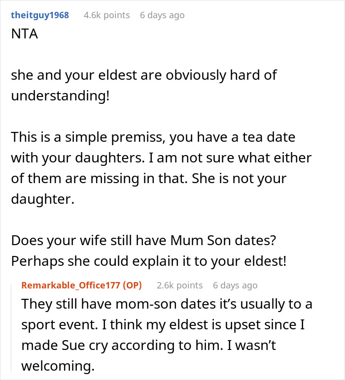 DIL Calls Man To Ask About Daughters&rsquo; Lunch, He Tells Her She Is Not His Daughter 