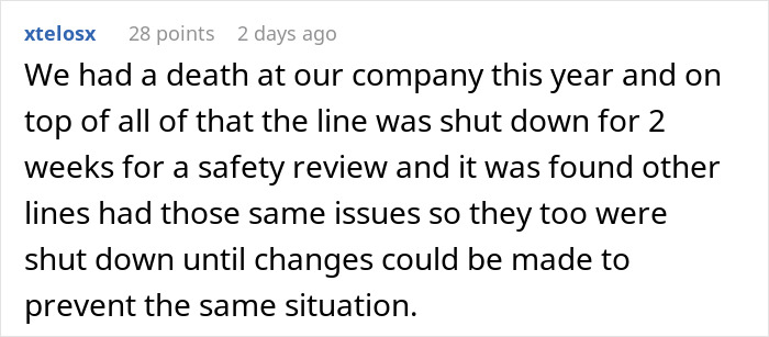 Boss Tries To Brush Off Death On The Job, Workers Retaliate