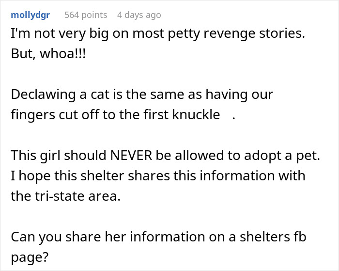 “I Thwarted This Attempt”: Woman Calls Shelter To Stop Ex-Friend From Adopting Kitten “I Thwarted This Attempt”: Woman Calls Shelter To Stop Ex-Friend From Adopting Kitten