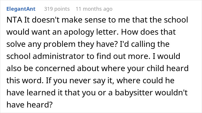 3 Y.O. Swears At Teacher Over Spilled Lunch, School Insists On An Apology Letter But Parents Refuse 3 Y.O. Swears At Teacher Over Spilled Lunch, School Insists On An Apology Letter But Parents Refuse