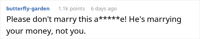 Woman Cancels Engagement After Fiancé Blows Up Over Not Getting Slice Of Inheritance Woman Cancels Engagement After Fiancé Blows Up Over Not Getting Slice Of Inheritance