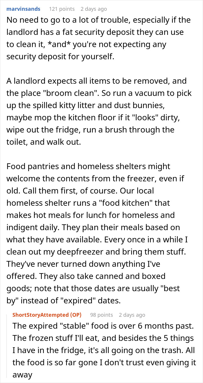 Person Lets Karma Do The Work After Leaving Home Complete Mess For Landlord To Find