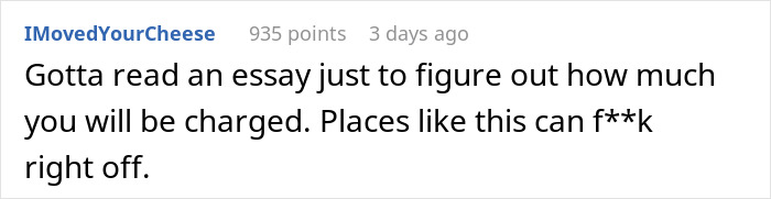 Restaurant Menu Says That There Is A Fee &ldquo;For Adults Unable To Parent&rdquo; And Netizens Are Raging