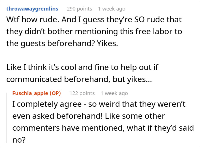 &ldquo;Oh Sorry, I Forgot To Mention&rdquo;: Guests Left Washing Dishes At Reception By Surprise