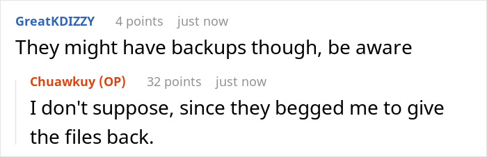 New Employee Gets Paid A Laughable Part Of What’s Agreed, Deletes Their Work And Quits Immediately New Employee Gets Paid A Laughable Part Of What’s Agreed, Deletes Their Work And Quits Immediately