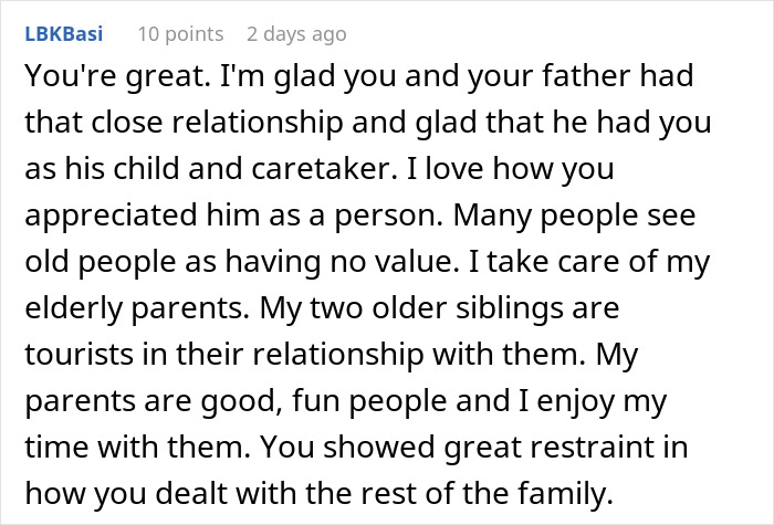 "$2,000 For Every Day Visit": Woman Expects Backlash After She Cleverly Divides Dad&rsquo;s Inheritance