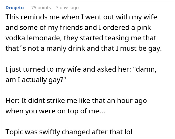 Man Finds A Brilliant Way To Embarrass Server Who Laughed At Him For Ordering A Pina Colada Man Finds A Brilliant Way To Embarrass Server Who Laughed At Him For Ordering A Pina Colada