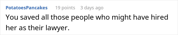 Woman Really Regrets Messing With Her Coworker After He Ends Her Law Career