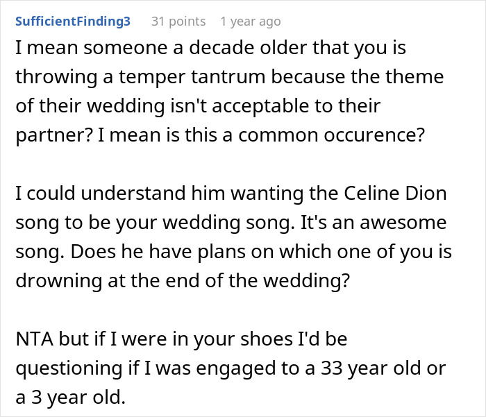 Man Sinks Fiancé’s Dreams Of Having A Titanic-Themed Wedding, He Storms Out Man Sinks Fiancé’s Dreams Of Having A Titanic-Themed Wedding, He Storms Out