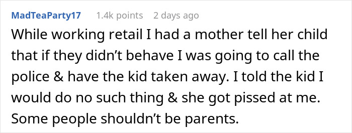 Guy Refuses To Pretend He's Gonna Kidnap A Child, Entitled Mother Furious Guy Refuses To Pretend He's Gonna Kidnap A Child, Entitled Mother Furious