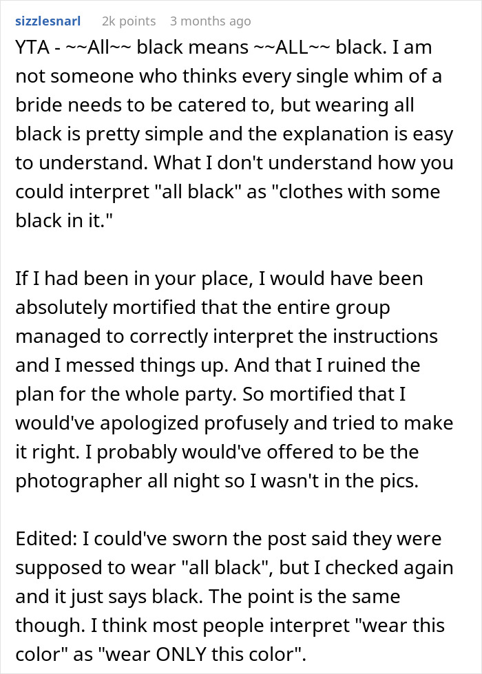 &ldquo;I Don&rsquo;t See Why It Was A Big Deal&rdquo;: Woman Asks If She Was Wrong To Not Follow Hen Party Dress Code