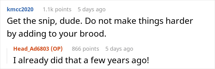 Husband Refuses To Take Less Hours At Work Just Because His 6 Kids Are Sick