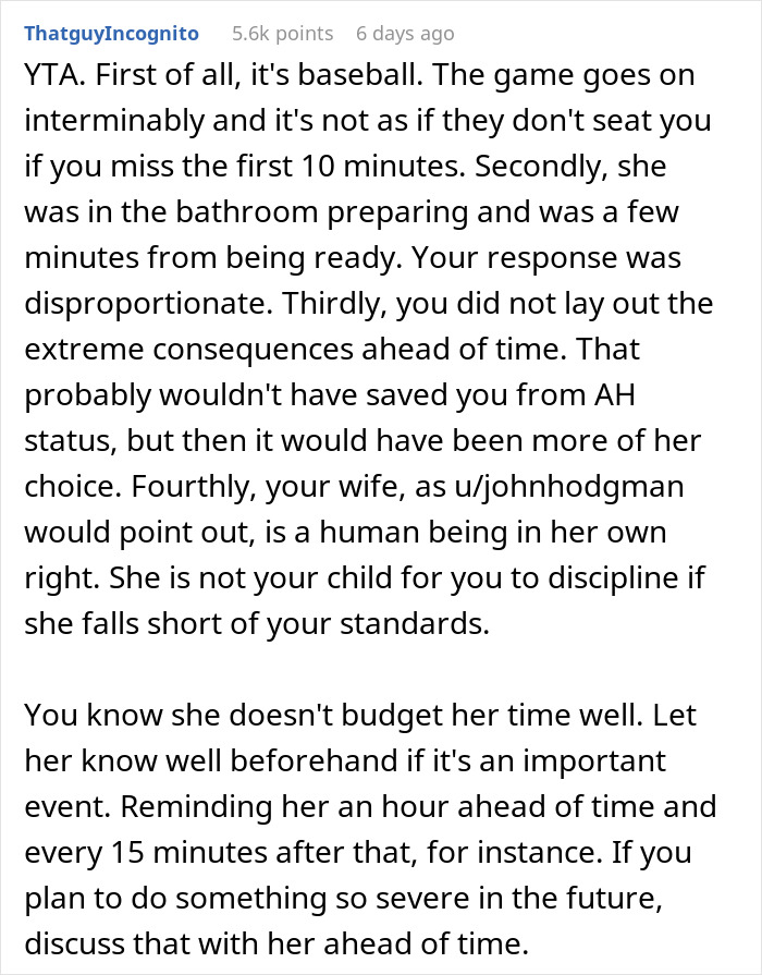 Man Can’t Grasp How His “Not Dumb” Wife Can Be So Bad At Time Management, Teaches Her A Lesson Man Can’t Grasp How His “Not Dumb” Wife Can Be So Bad At Time Management, Teaches Her A Lesson