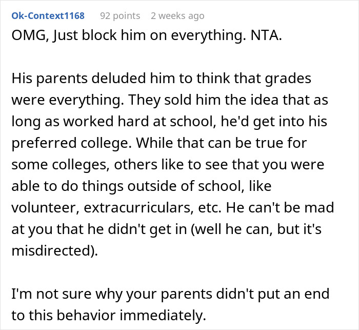 "They Jumped On Me Immediately”: Family Demand Teen Give Up College Spot For Entitled Cousin "They Jumped On Me Immediately”: Family Demand Teen Give Up College Spot For Entitled Cousin
