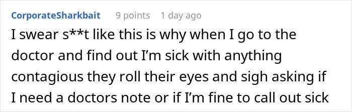 &ldquo;Tale As Old As Capitalism&rdquo;: Ill Woman Maliciously Complies After Boss Demands A Doctor's Note 