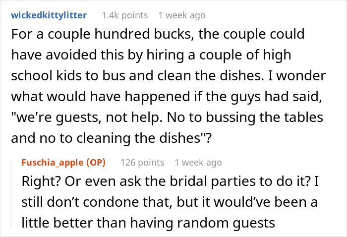 &ldquo;Oh Sorry, I Forgot To Mention&rdquo;: Guests Left Washing Dishes At Reception By Surprise