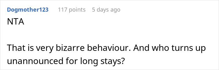Woman Is Shocked When SIL Starts Moving Her Stuff Into Their Guest Bedroom, Kicks Her Out Woman Is Shocked When SIL Starts Moving Her Stuff Into Their Guest Bedroom, Kicks Her Out