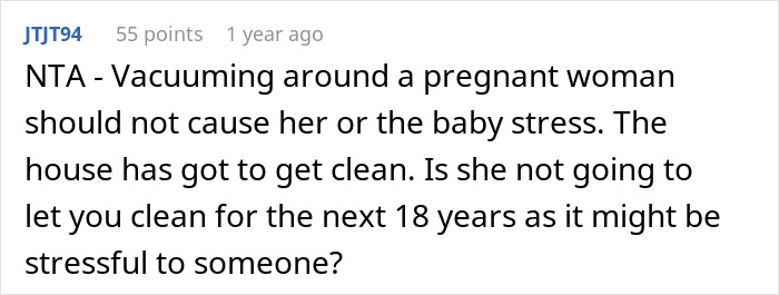 Man At Wit&rsquo;s End As Home Turns Messy Following Pregnant Wife&rsquo;s Demand He Doesn&rsquo;t Vacuum