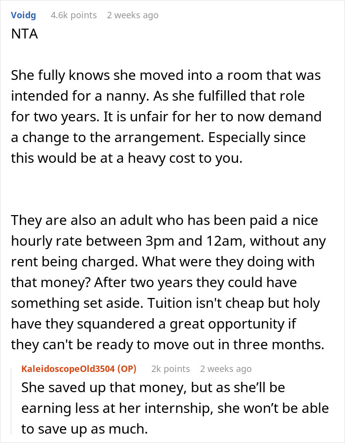 People Back Up Single Mom After She Tells Her Niece To Move Out As She&rsquo;s Not Her Nanny Anymore