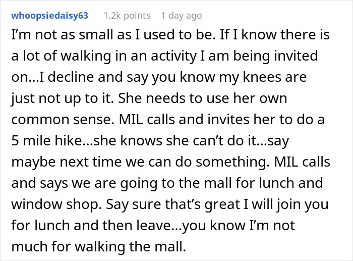 “Am I The Jerk For Telling My Daughter-In-Law She Wasn’t Invited Due To Her Weight?” “Am I The Jerk For Telling My Daughter-In-Law She Wasn’t Invited Due To Her Weight?”