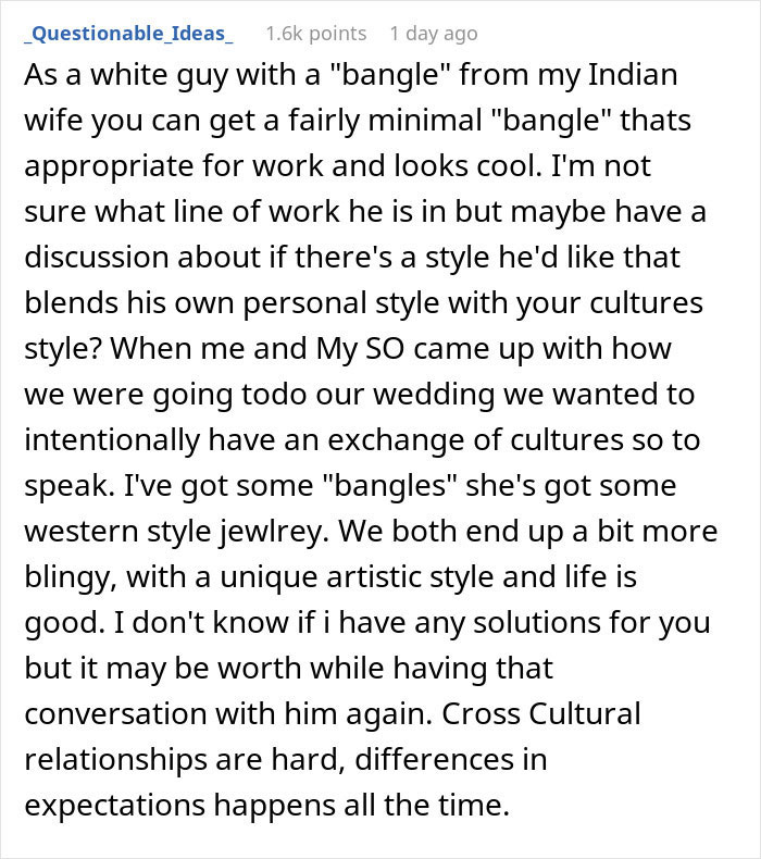Woman Wants To End Marriage After Learning American Man Feels Embarrassed By Her Culture