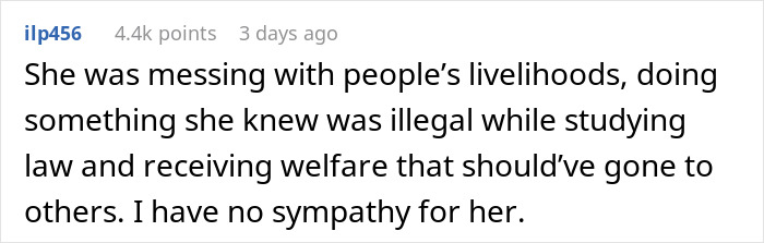 Woman Really Regrets Messing With Her Coworker After He Ends Her Law Career