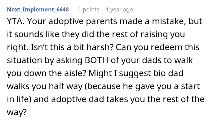 Bride Uninvites Adoptive Parents From The Wedding And Ends Up Cutting Them Off Completely