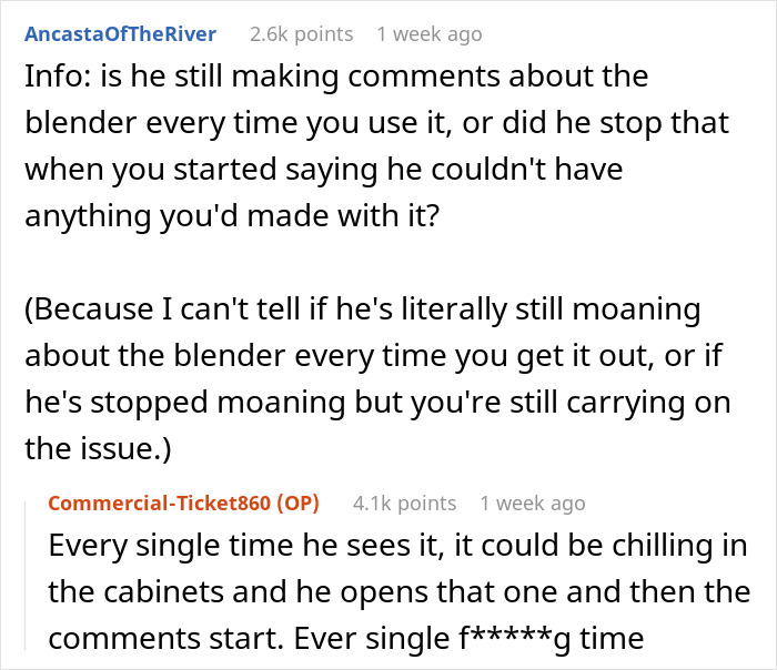 Husband&rsquo;s Nagging Wife Over &ldquo;Stupid Buy&rdquo; Of A Blender Has Her Rethinking The Entire Marriage