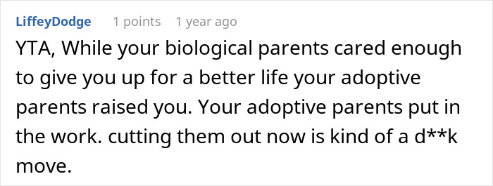 Bride Uninvites Adoptive Parents From The Wedding And Ends Up Cutting Them Off Completely