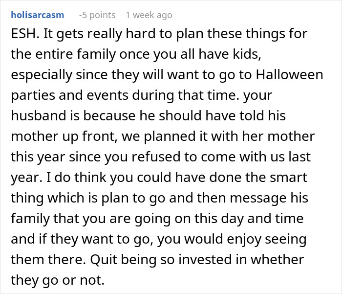 “It's Her Tradition”: MIL Blows Up At Son And His Wife Over Pumpkin Patch Betrayal “It's Her Tradition”: MIL Blows Up At Son And His Wife Over Pumpkin Patch Betrayal