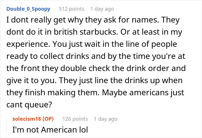 Woman Flips Out When She Finds Out Her BF Uses A Fake Name At Coffee Shops To Feel More Comfortable