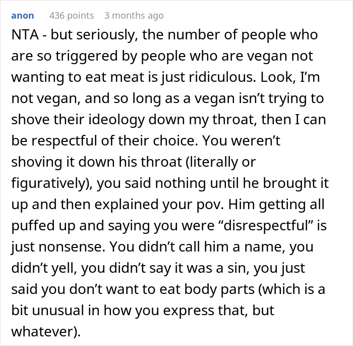 Vegan Bacon Drives Family Apart And Leaves Woman Conflicted Whether She Should Apologize