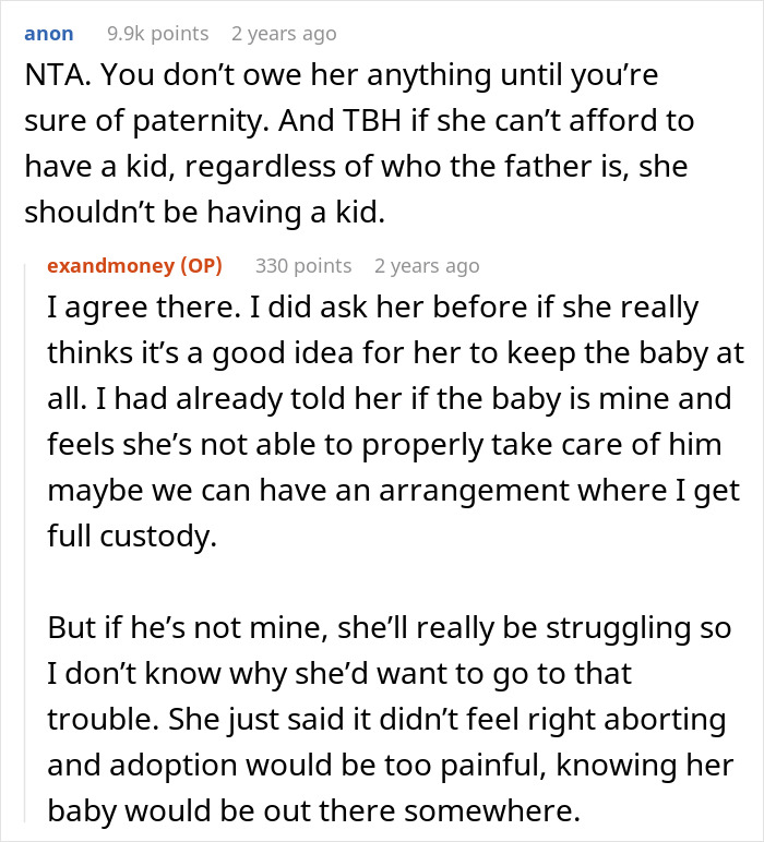 Man Refuses To Support Pregnant Ex Until She Does A Paternity Test, Gets Support Online