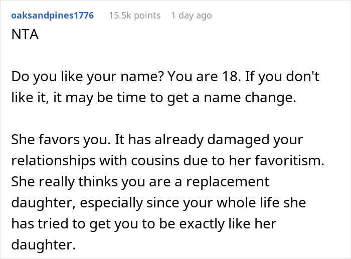 18 Y.O. Loses Temper After Once Again Her Grandma Tried To Turn Her Into Her Dead Daughter 18 Y.O. Loses Temper After Once Again Her Grandma Tried To Turn Her Into Her Dead Daughter