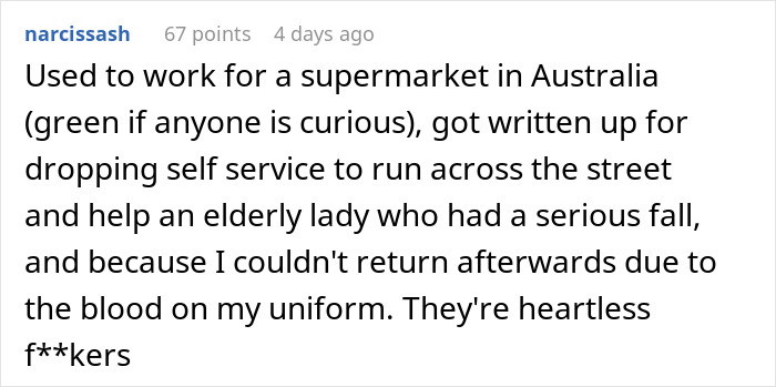 Employee Notices Customer Is Acting Weird And Ends Up Saving Her Life, It Gets Them Written Up Employee Notices Customer Is Acting Weird And Ends Up Saving Her Life, It Gets Them Written Up