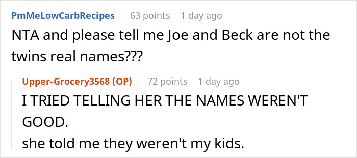 Online discussion about a teenager shaming her older sister for getting pregnant for the seventh time.