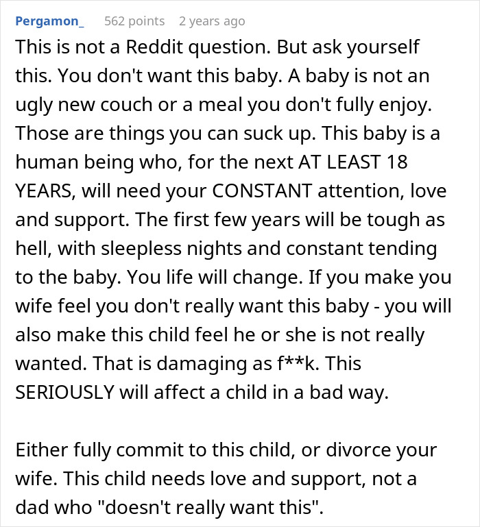 Husband Is At A Loss After Finding Out Wife's Pregnant, Doesn't Fake Being Happy Husband Is At A Loss After Finding Out Wife's Pregnant, Doesn't Fake Being Happy