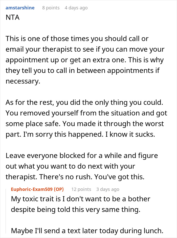 Man Visits Mom To Introduce Baby Son To Her, Is Met With Full-Blown Family Intervention Instead Man Visits Mom To Introduce Baby Son To Her, Is Met With Full-Blown Family Intervention Instead