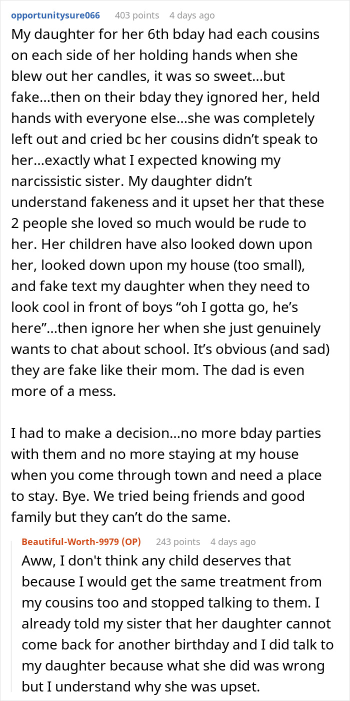 Birthday Girl Pushes Older Cousin As She Blows Out Her Candles, Emotional Drama Ensues