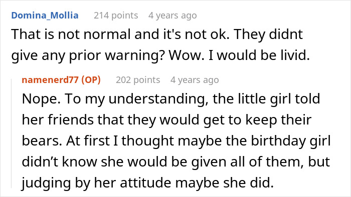 Mom Confronts &lsquo;Karen&rsquo; After She Forces 6 Y.O.&rsquo;s B-Day Party Guests To Give Up Their Build-A-Bears