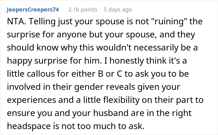 Couple Is Expecting Twins And Are Livid Friend Told Her Husband In Advance To Avoid Triggering Him