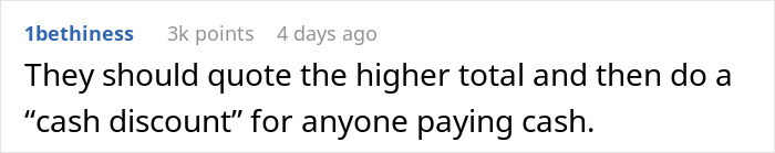 &ldquo;It&rsquo;s Cheaper To Pay With Cash&rdquo;: Customer Makes Cashier Regret Pushing Their Policy On Them