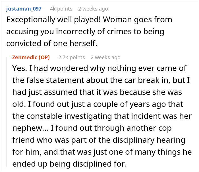 “Then The Fun Began”: Man Takes Revenge On Neighbor By Using Her Own Lies Against Her “Then The Fun Began”: Man Takes Revenge On Neighbor By Using Her Own Lies Against Her