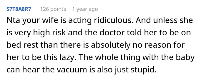 Man At Wit&rsquo;s End As Home Turns Messy Following Pregnant Wife&rsquo;s Demand He Doesn&rsquo;t Vacuum