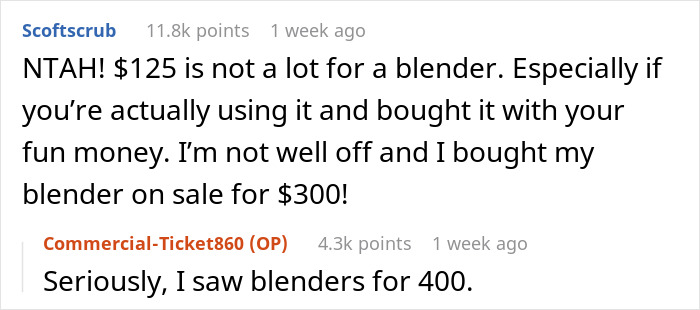Husband&rsquo;s Nagging Wife Over &ldquo;Stupid Buy&rdquo; Of A Blender Has Her Rethinking The Entire Marriage