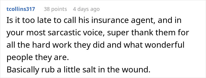 Insurance Guy Begs Couple To Go Back To Their Original Price After Their Malicious Compliance